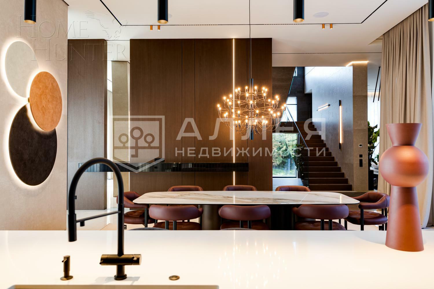 2-этажный коттедж 1 265 м² с отделкой