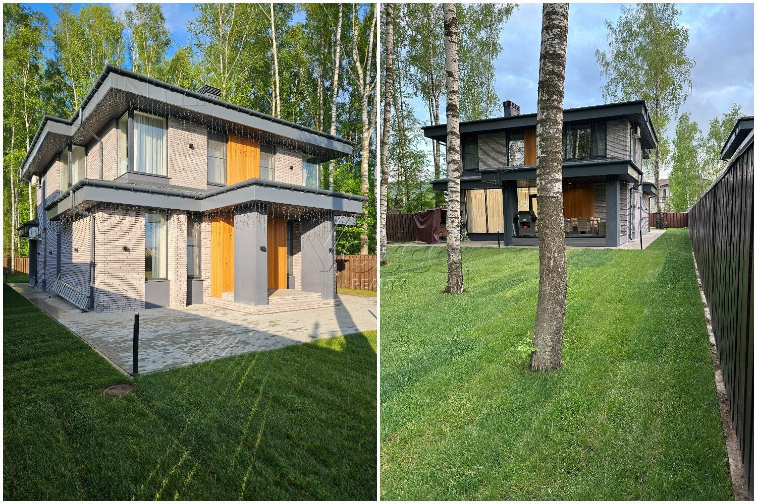 2-этажный коттедж 222 м² с отделкой