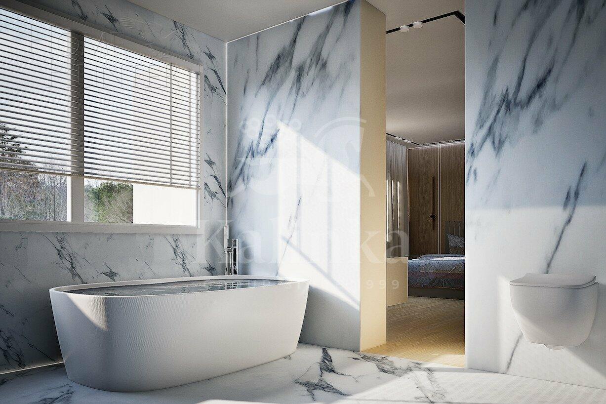 2-этажный коттедж 243.4 м² без отделки