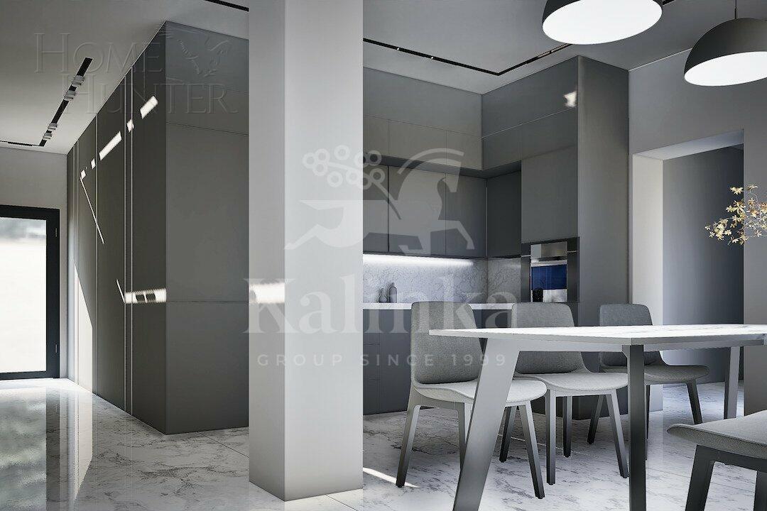 2-этажный коттедж 243.4 м² без отделки