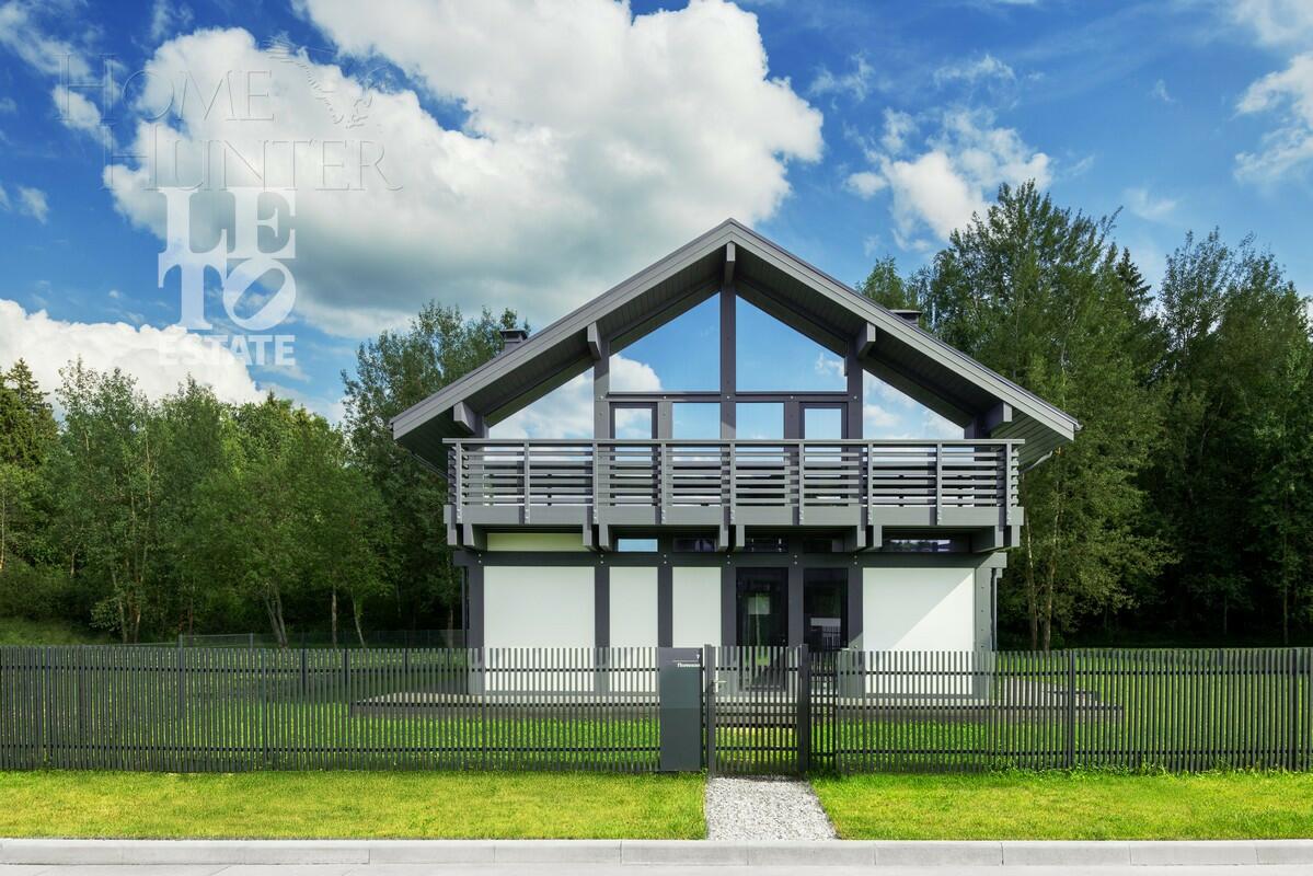 2-этажный коттедж 322.2 м² без отделки