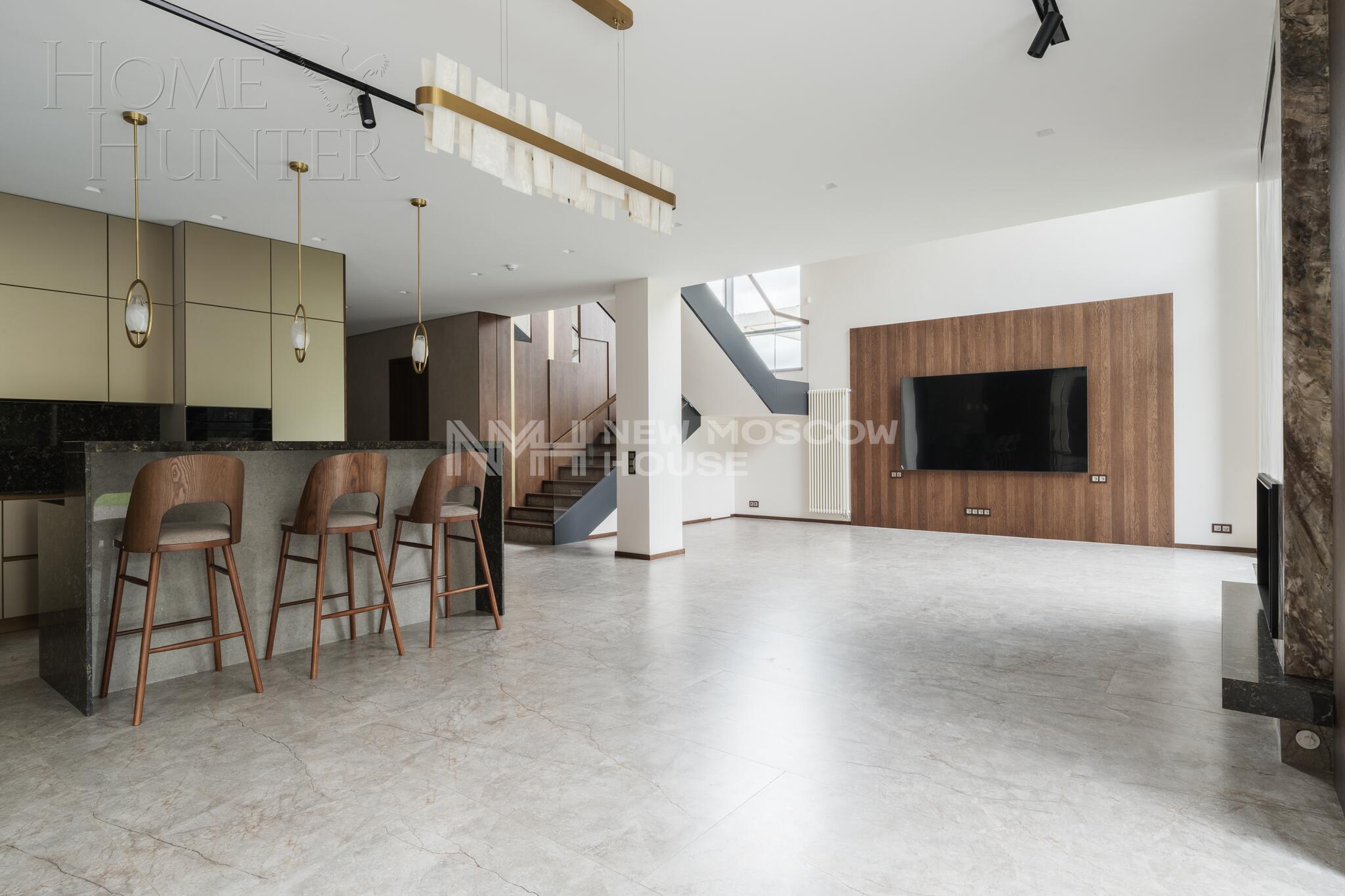 2-этажный коттедж 640 м² с отделкой