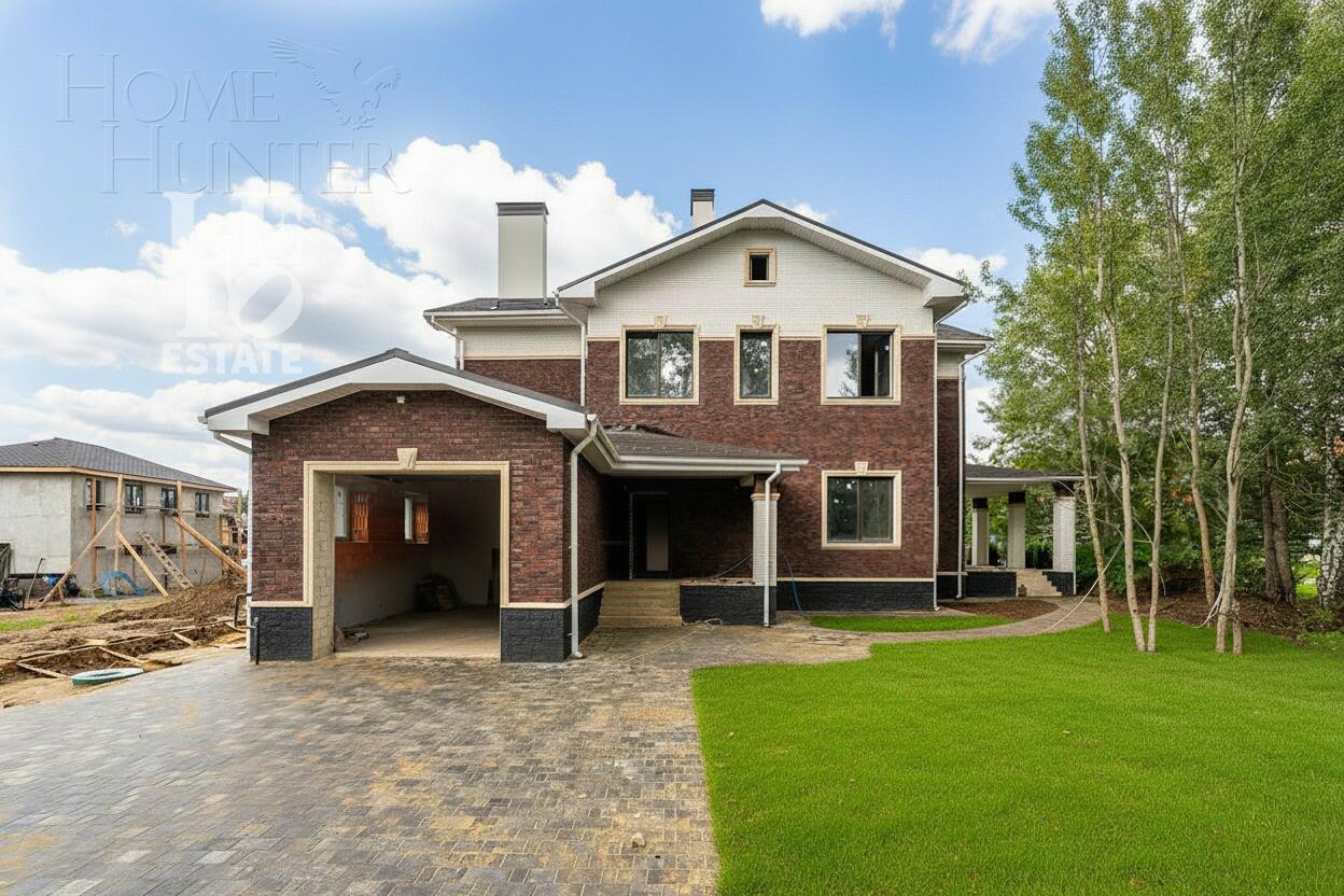 2-этажный коттедж 286.9 м² без отделки