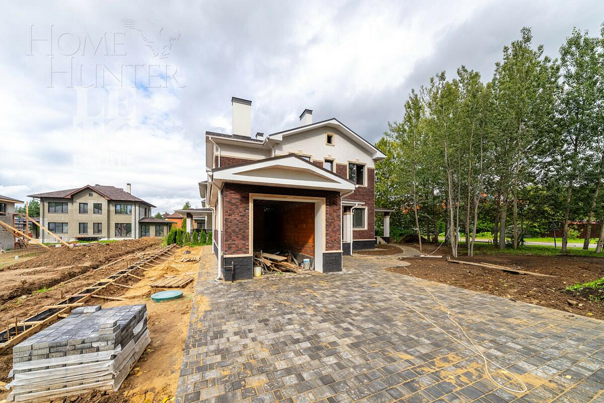 2-этажный коттедж 286.9 м² без отделки