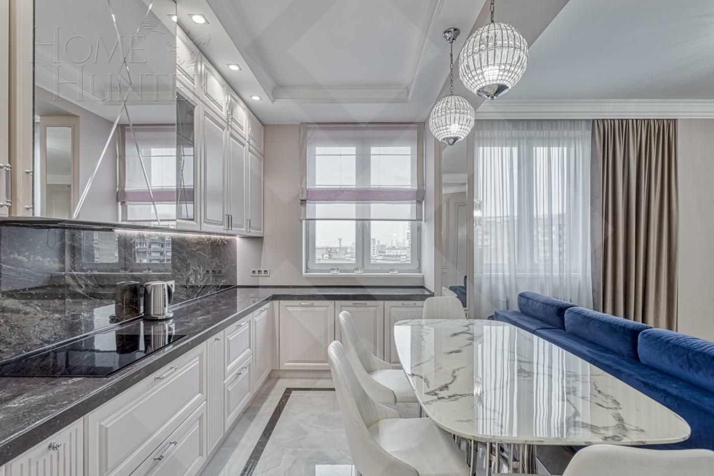 4-КОМН. КВАРТИРА С ОТДЕЛКОЙ 131 М² НА 9 ЭТАЖЕ