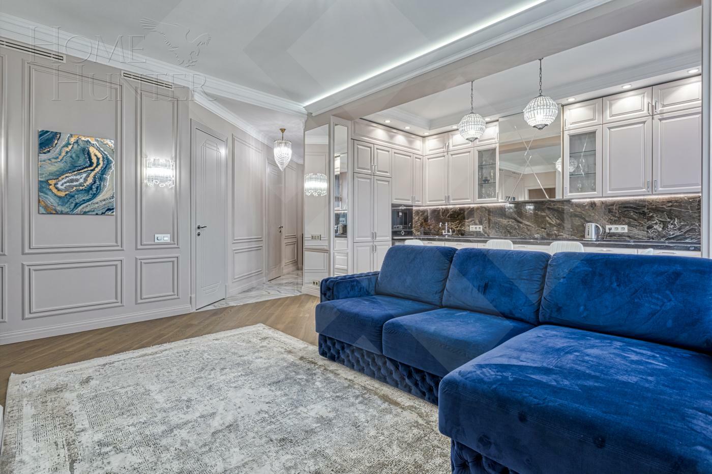 4-КОМН. КВАРТИРА С ОТДЕЛКОЙ 131 М² НА 9 ЭТАЖЕ