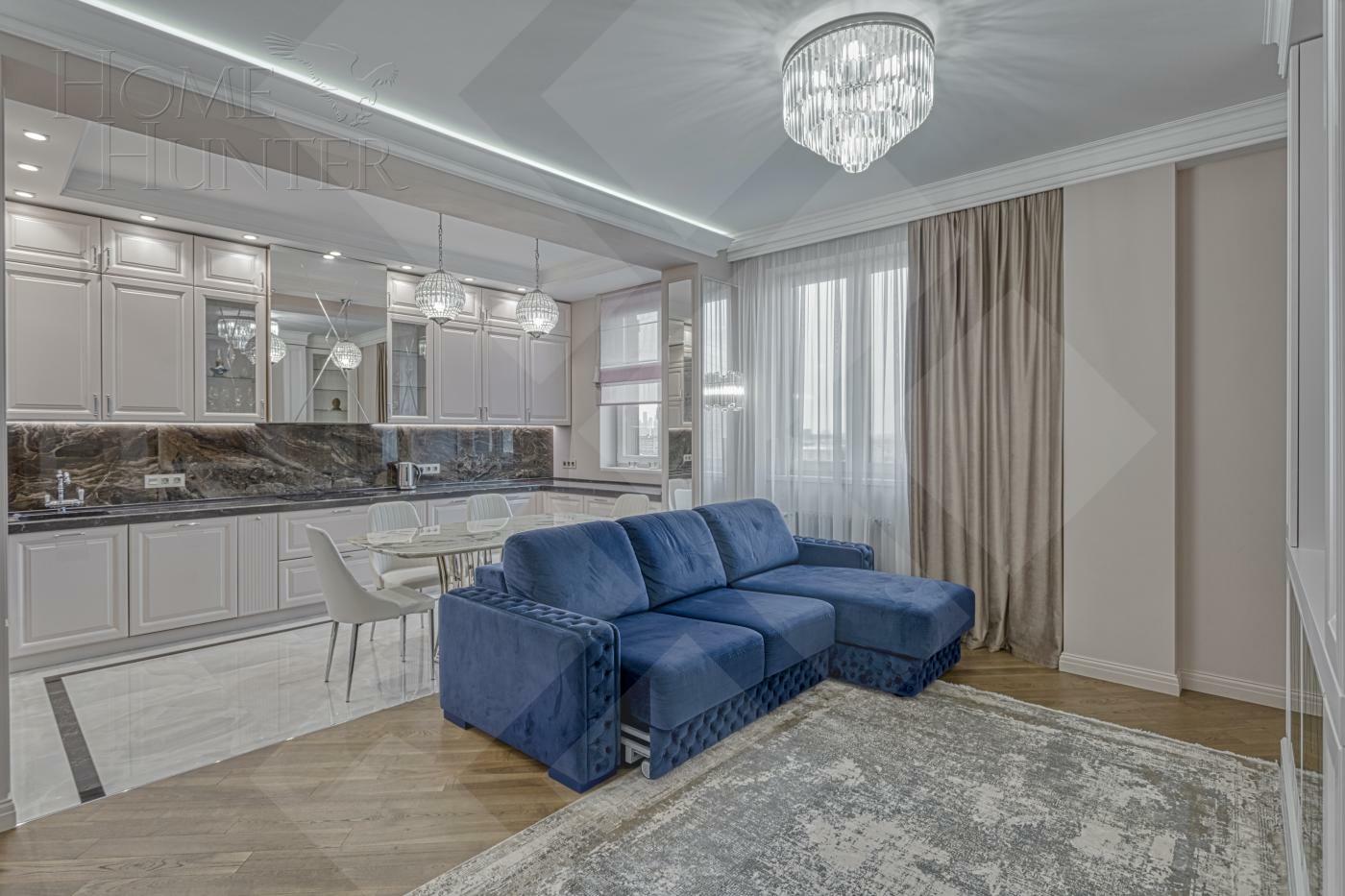 4-КОМН. КВАРТИРА С ОТДЕЛКОЙ 131 М² НА 9 ЭТАЖЕ