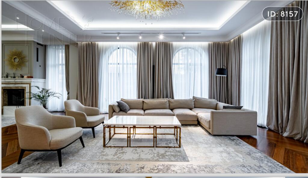 2-этажный коттедж 490 м² с отделкой