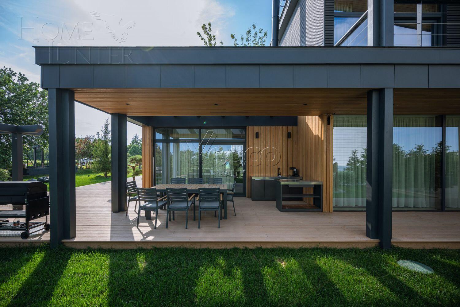 2-этажный коттедж 420 м² с отделкой