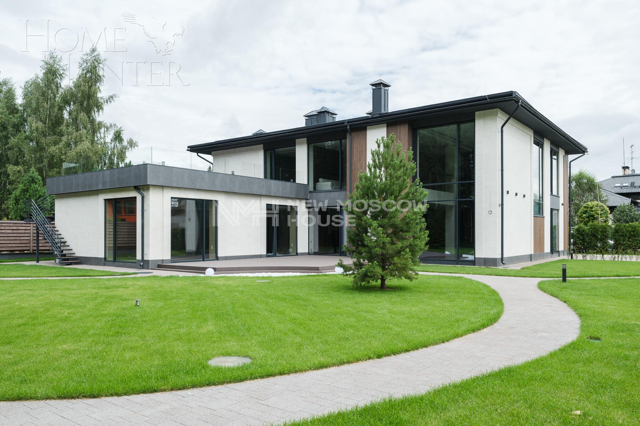 2-этажный коттедж 640 м² с отделкой