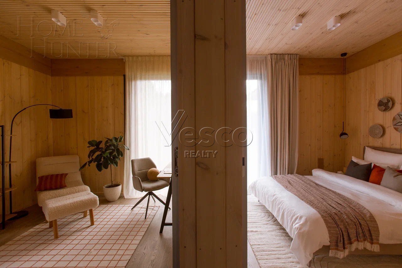 1-этажный коттедж 190 м² с отделкой