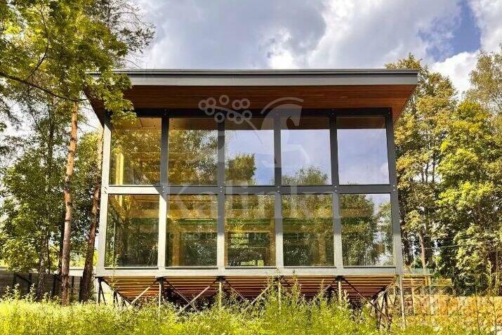 2-этажный коттедж 180 м² без отделки