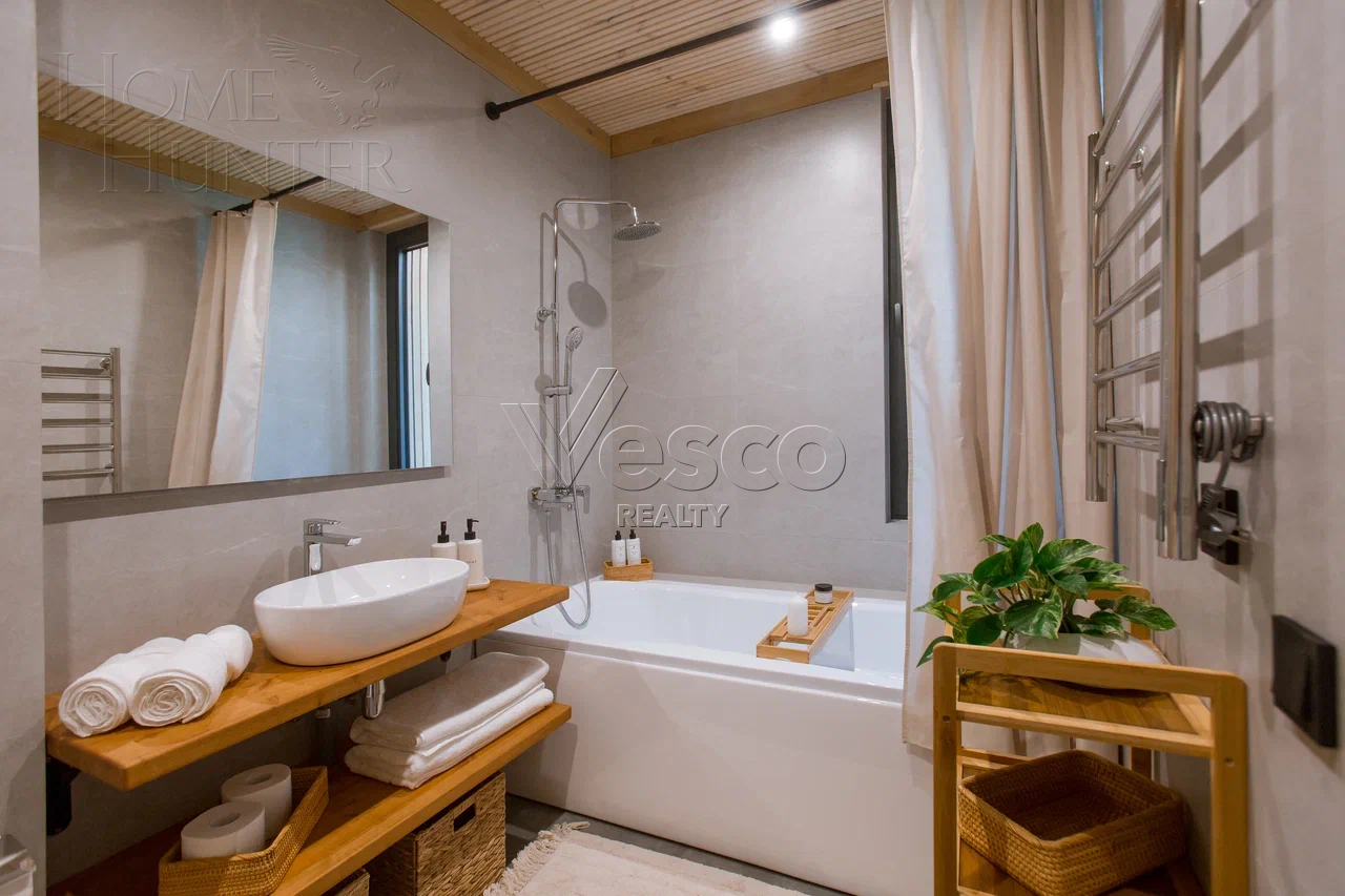 1-этажный коттедж 190 м² с отделкой