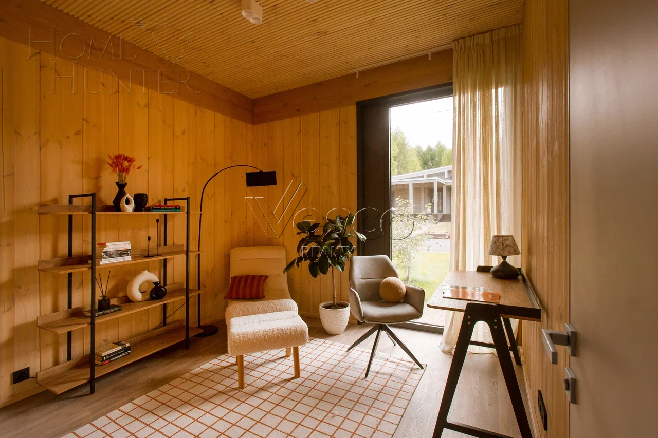 1-этажный коттедж 190 м² с отделкой