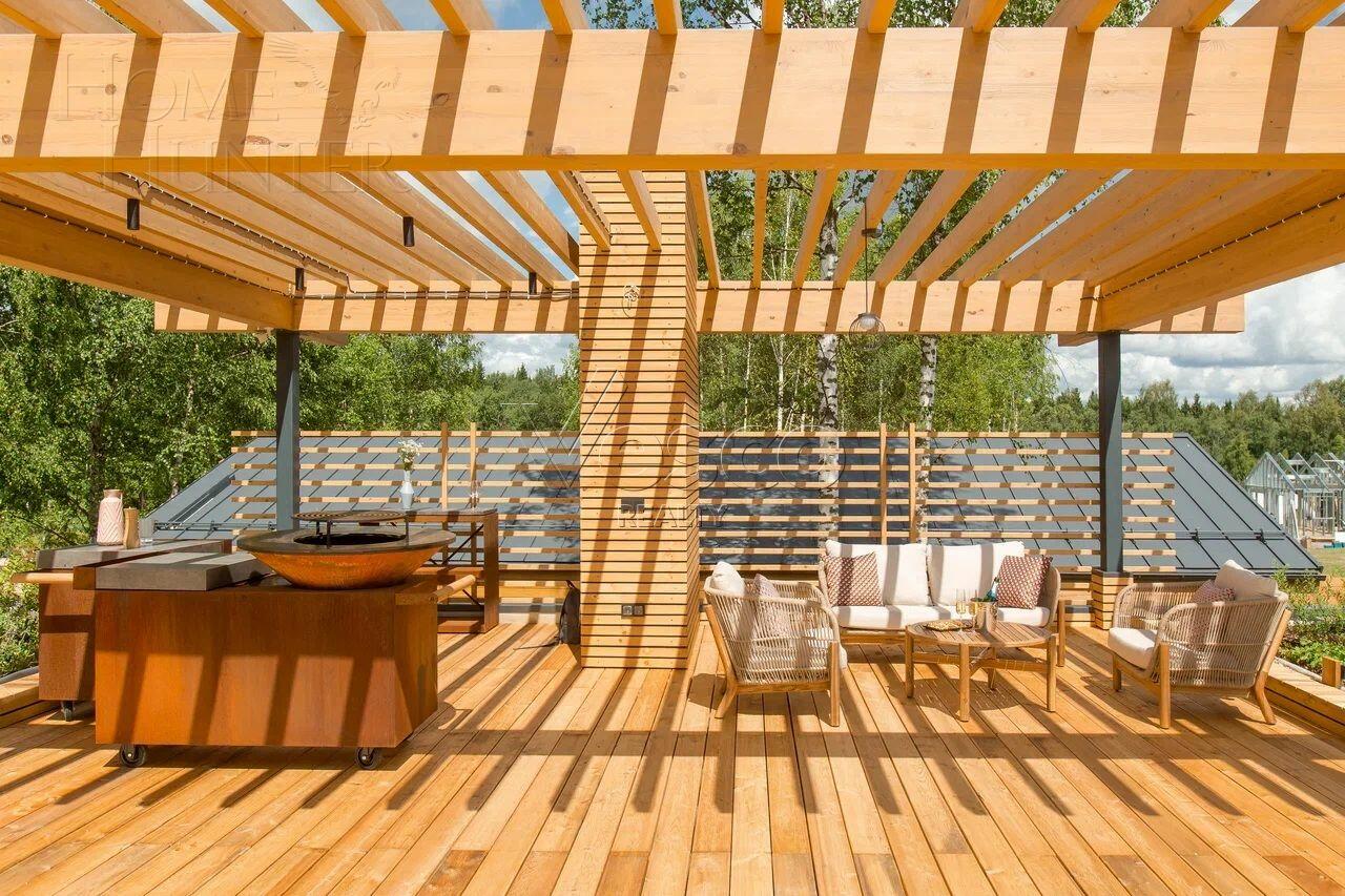 1-этажный коттедж 190 м² с отделкой