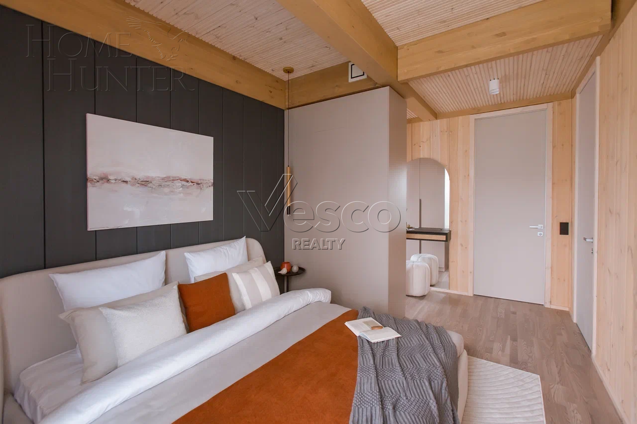 1-этажный коттедж 190 м² с отделкой