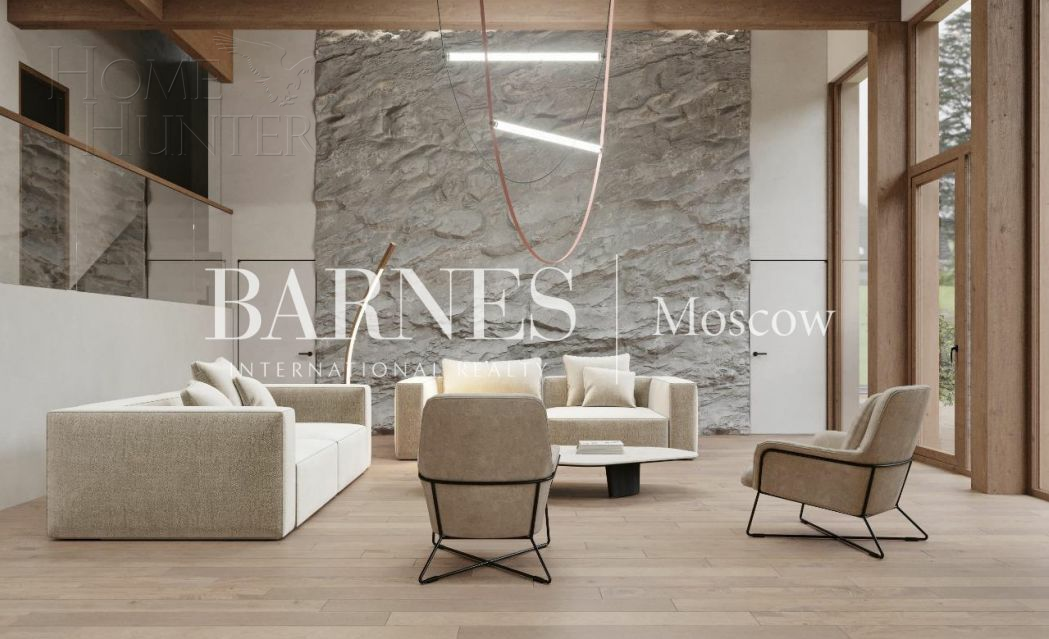 2-этажный коттедж 1 050 м² без отделки