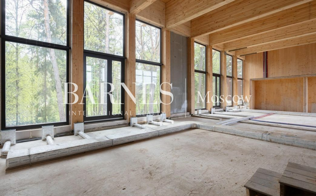 2-этажный коттедж 1 050 м² без отделки