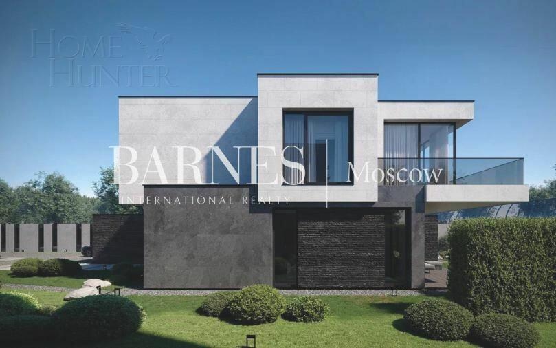 2-этажный коттедж 393 м² без отделки