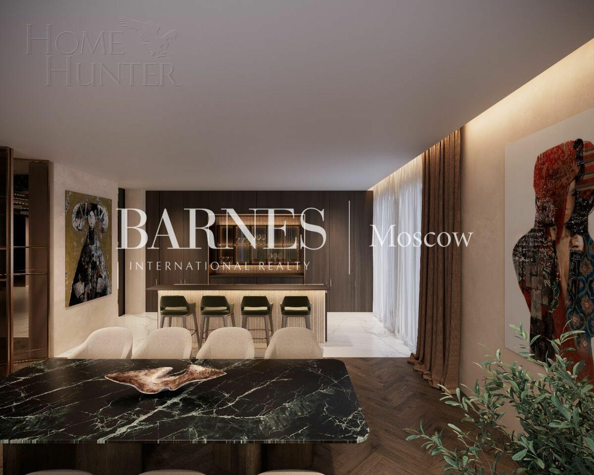 2-этажный коттедж 1 596 м² без отделки