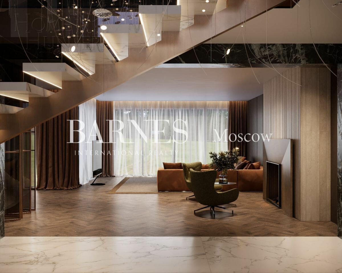 2-этажный коттедж 1 596 м² без отделки