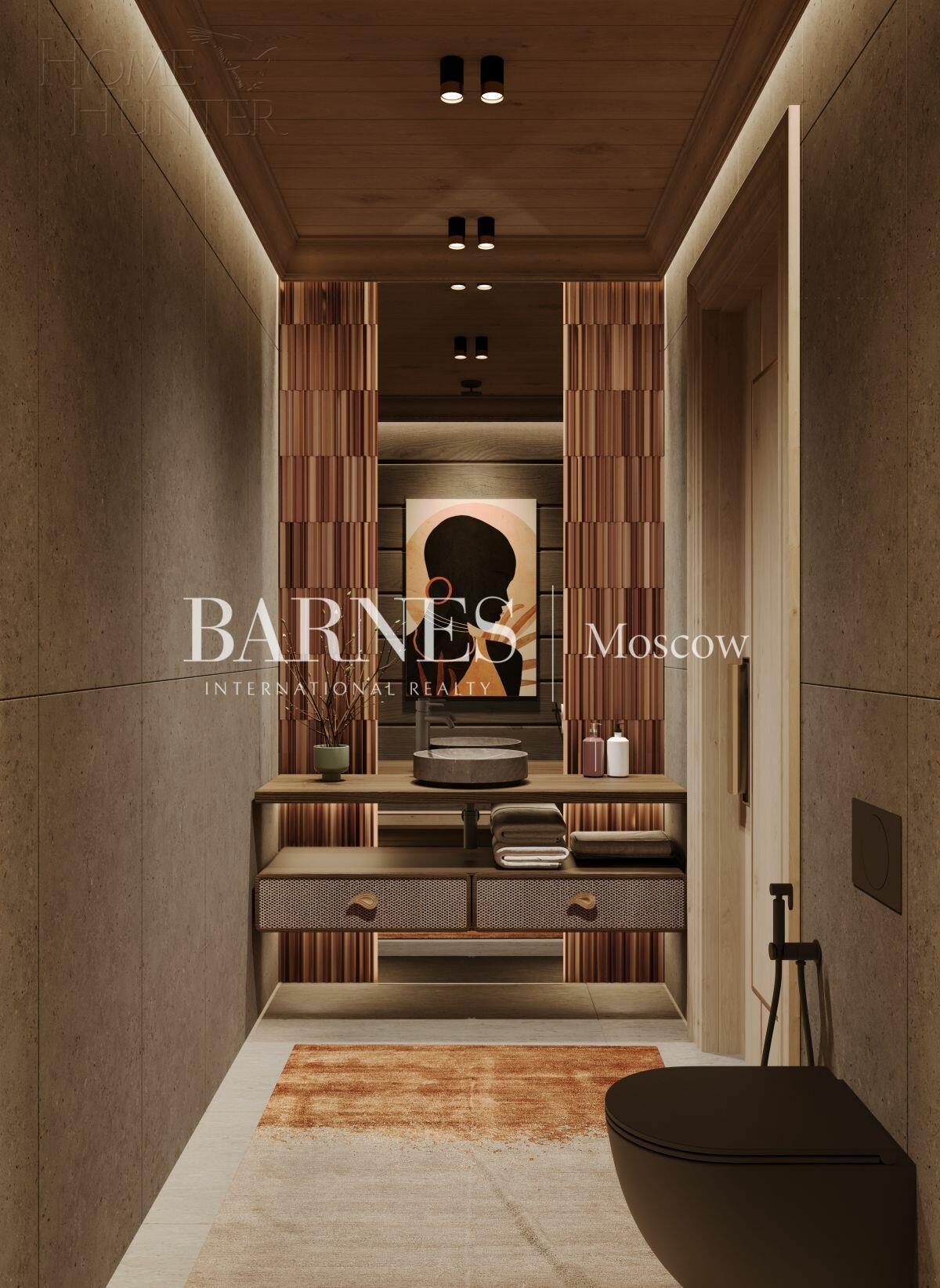 2-этажный коттедж 550 м² с отделкой