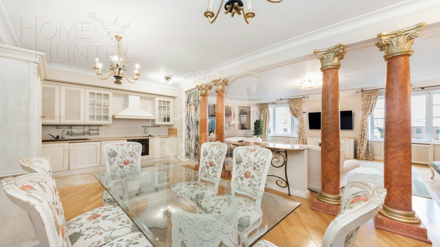 3-КОМН. КВАРТИРА С ОТДЕЛКОЙ 173.1 М² НА 8 ЭТАЖЕ