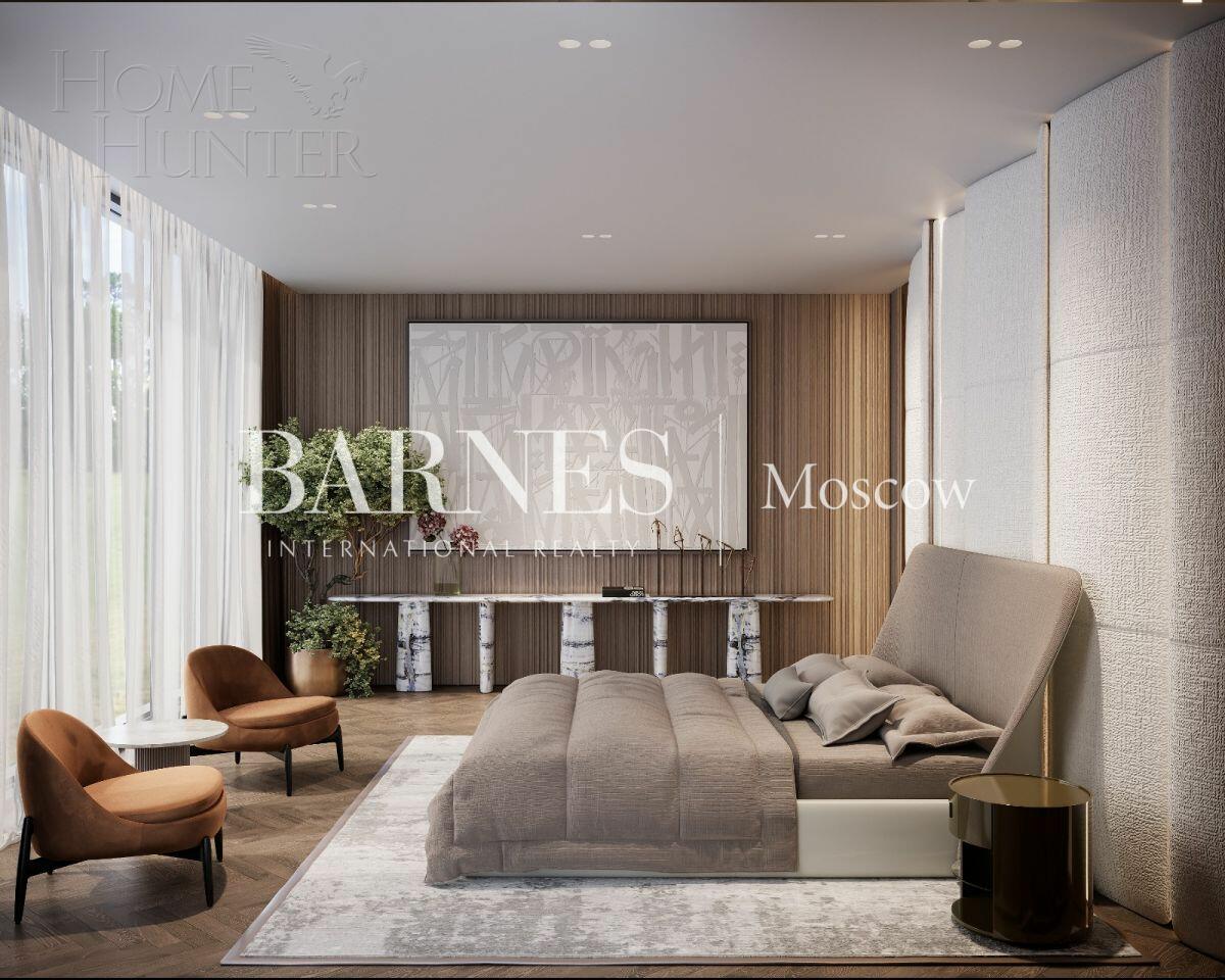 2-этажный коттедж 1 596 м² без отделки