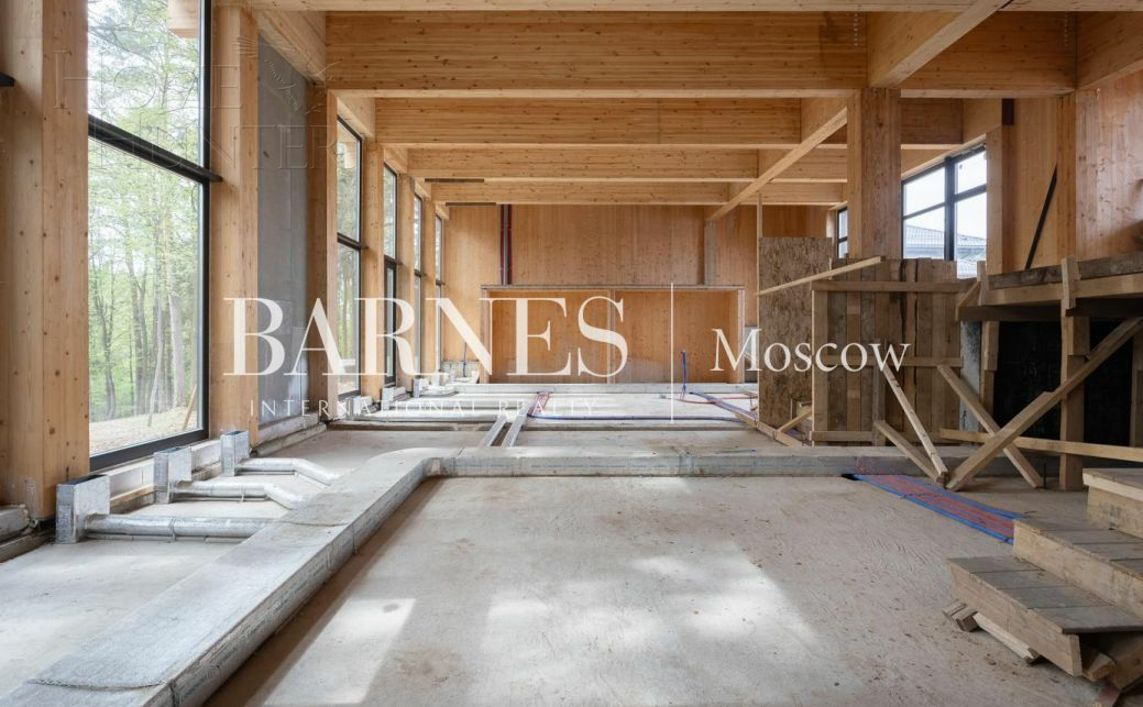 2-этажный коттедж 1 050 м² без отделки