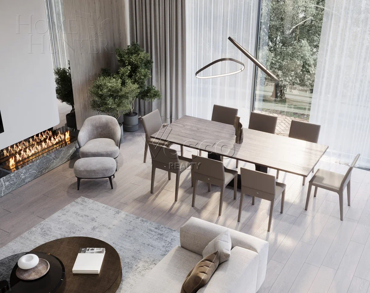 2-этажный коттедж 399 м² без отделки