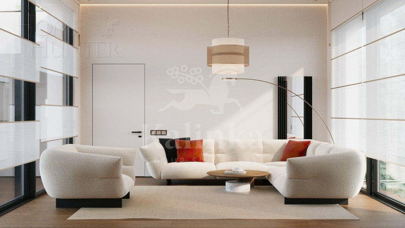 2-этажный коттедж 603 м² с отделкой