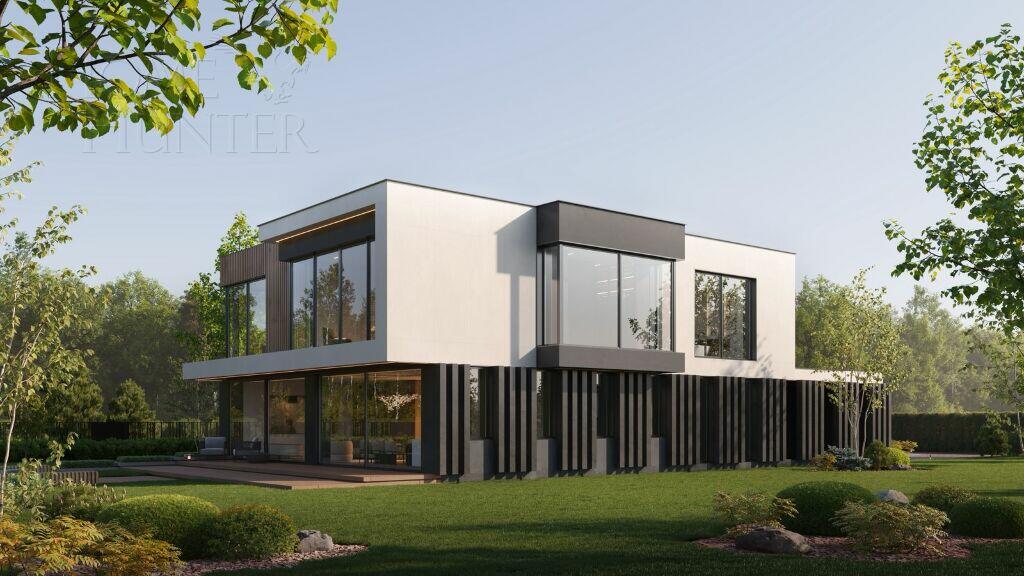 2-этажный коттедж 390 м² без отделки