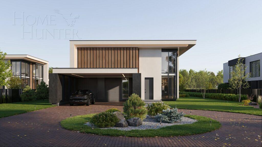 2-этажный коттедж 390 м² без отделки
