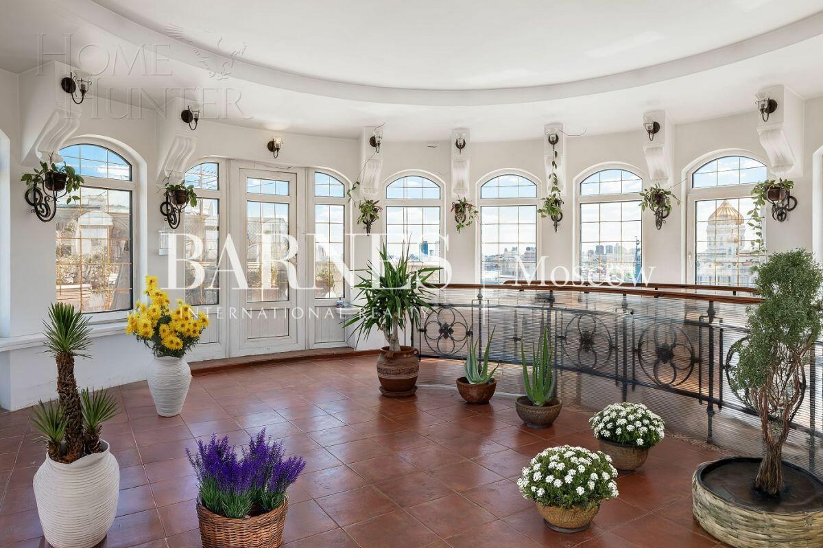 3-УРОВНЕВЫЙ ПЕНТХАУС С ОТДЕЛКОЙ 379 М² НА 7 ЭТАЖЕ