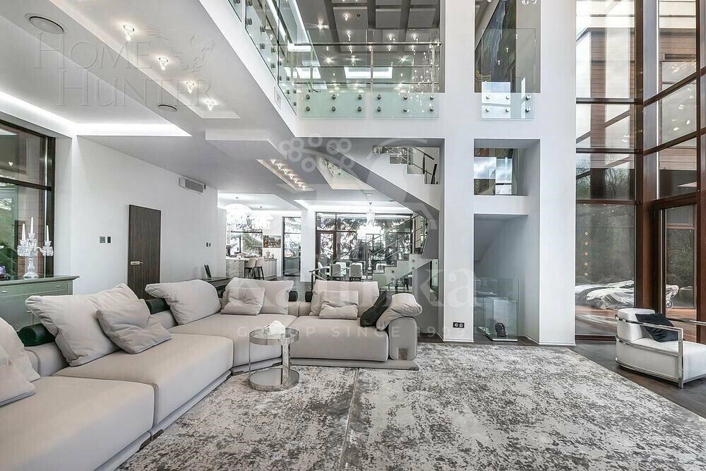 2-этажный коттедж 1 200 м² с отделкой