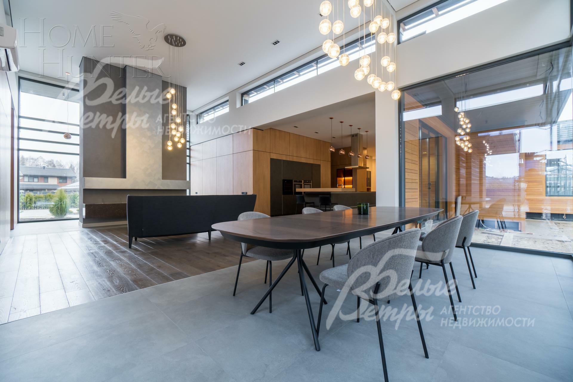 1-этажный коттедж 422 м² с отделкой