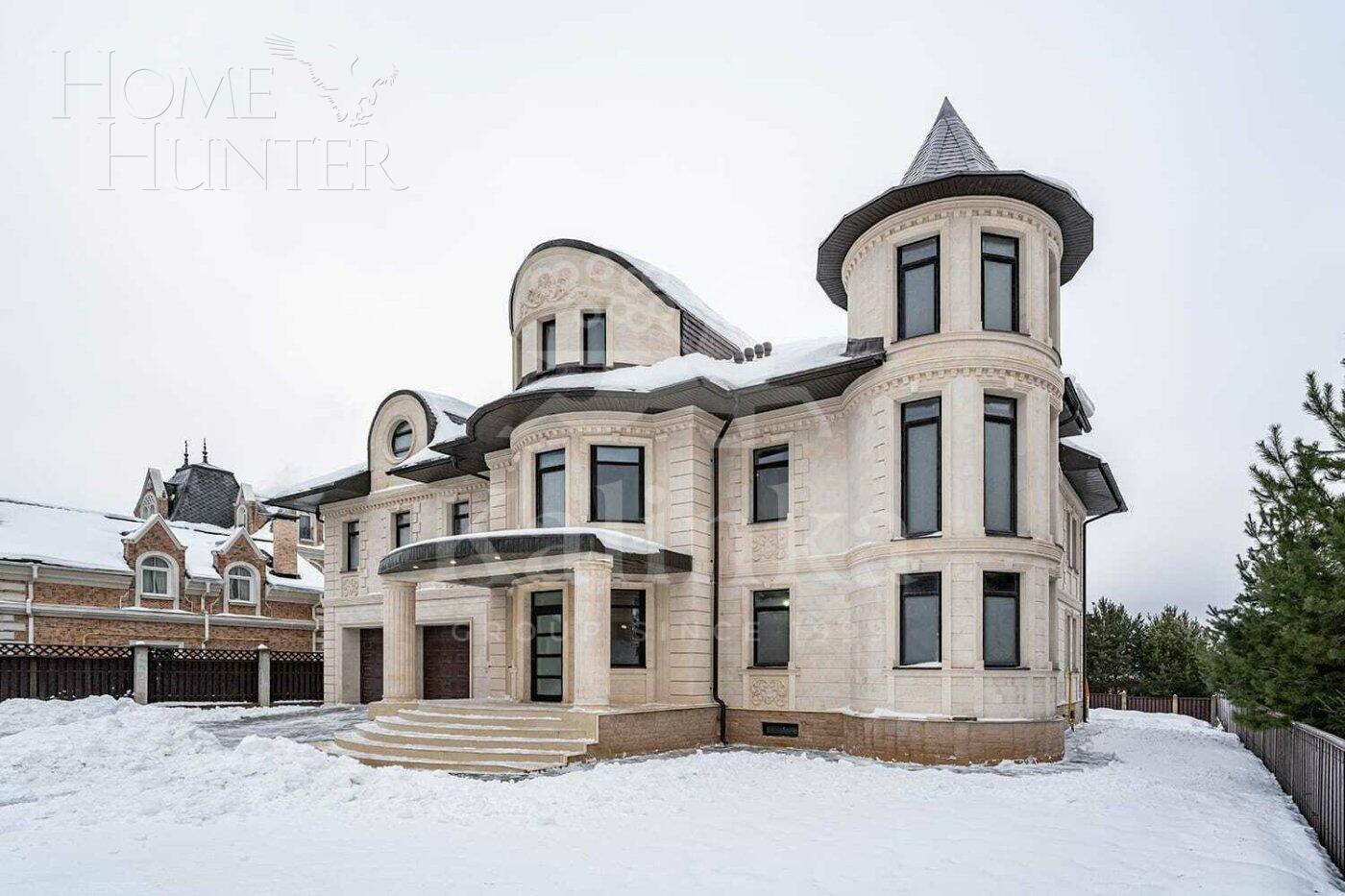 2-этажный коттедж 860 м² без отделки