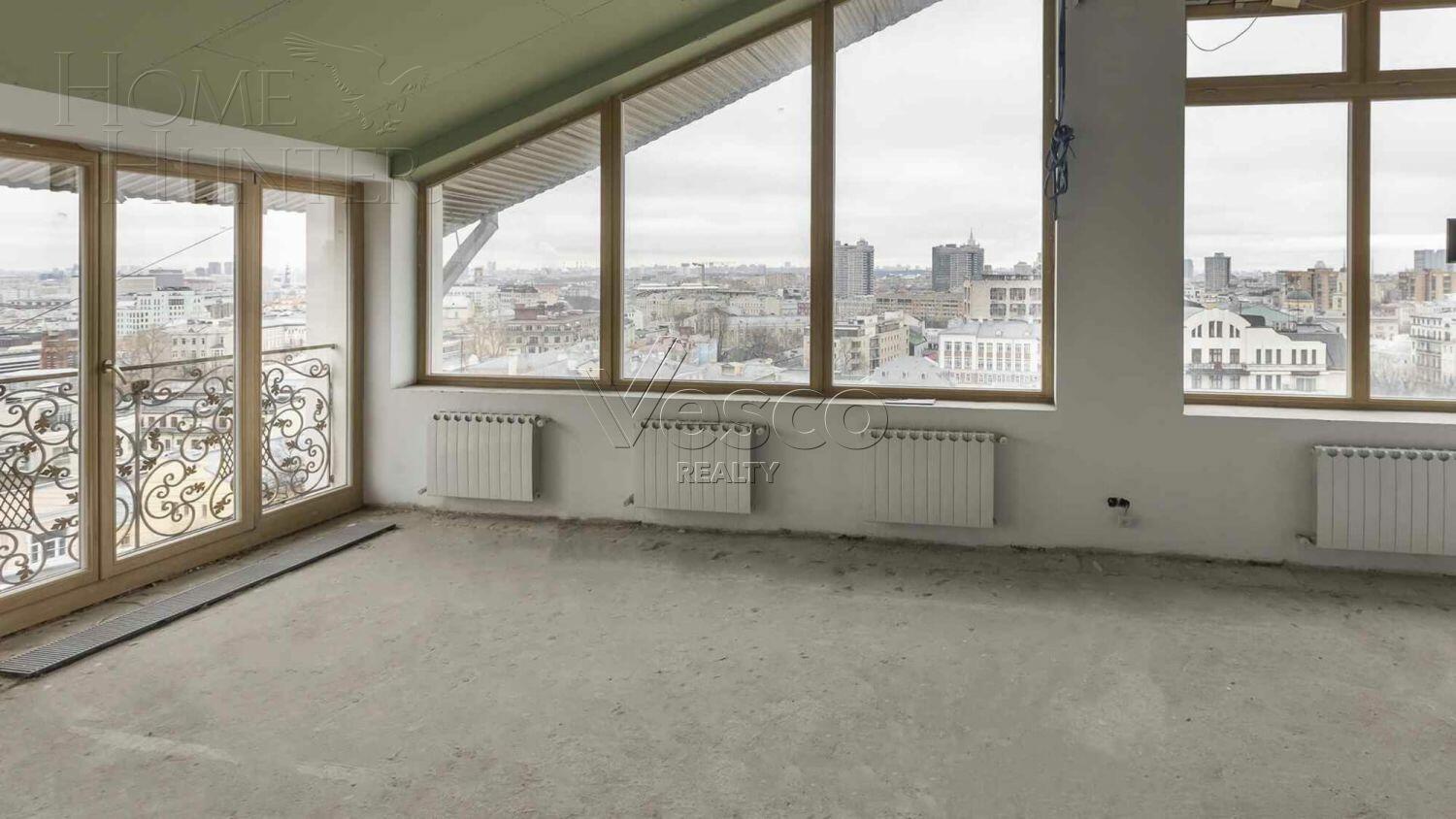 3-КОМН. ПЕНТХАУС БЕЗ ОТДЕЛКИ 254.1 М² НА 11 ЭТАЖЕ