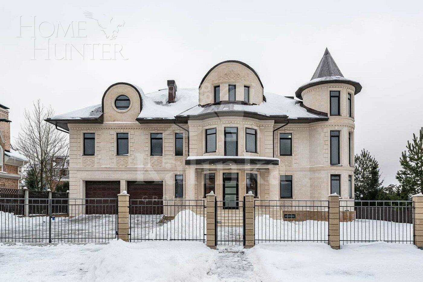 2-этажный коттедж 860 м² без отделки