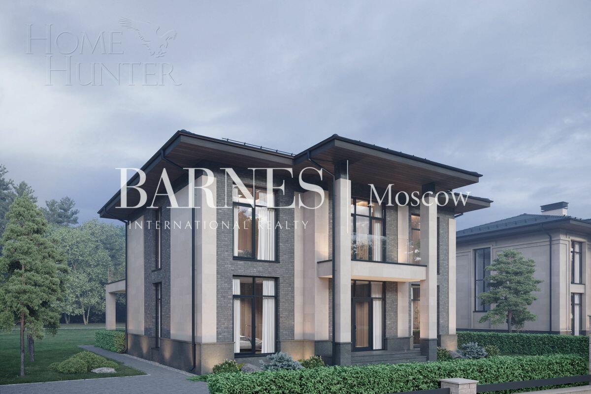 2-этажный коттедж 307 м² без отделки