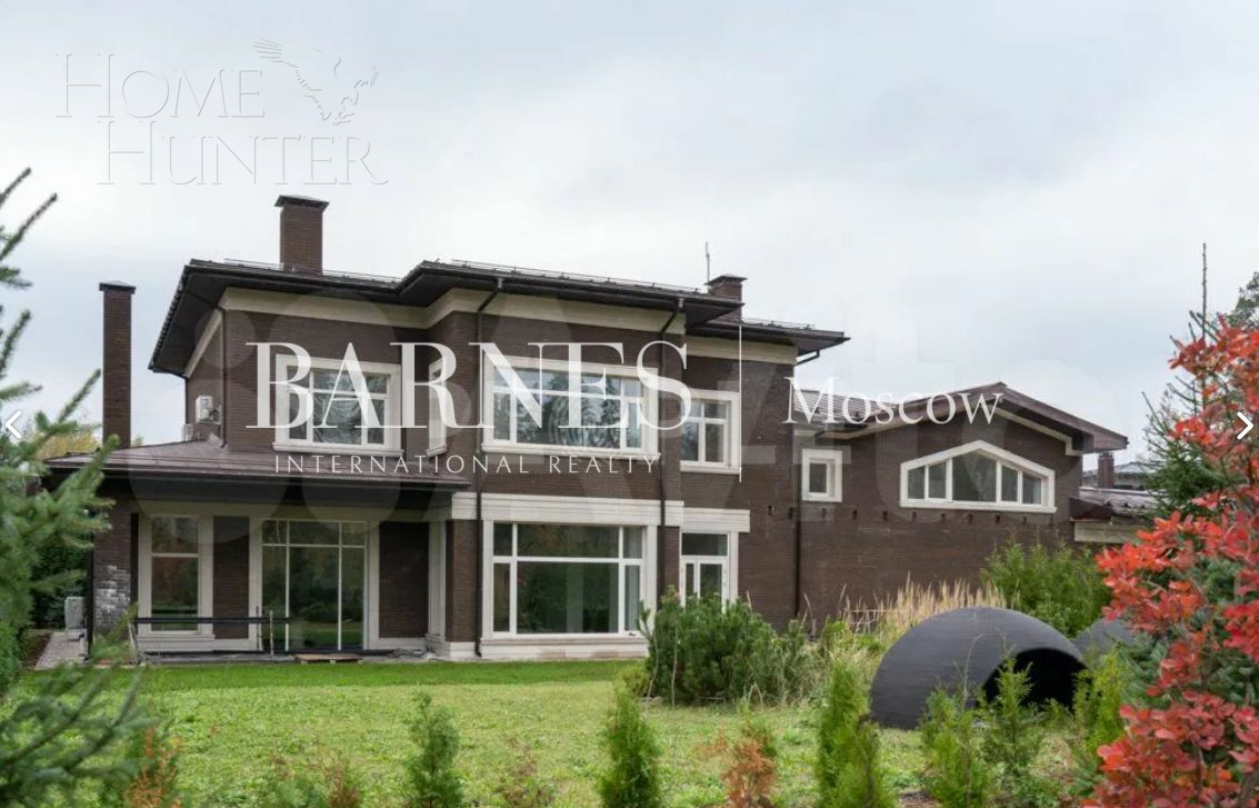 2-этажный коттедж 750 м² без отделки