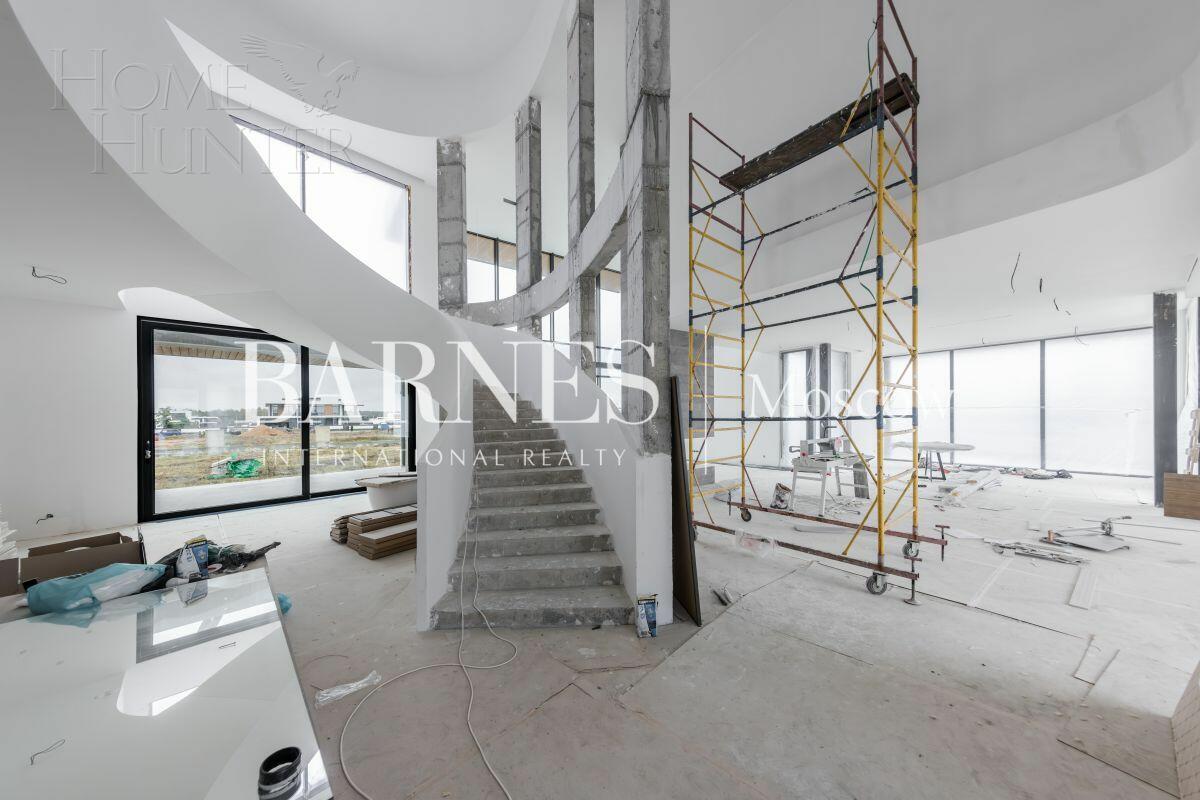 2-этажный коттедж 750 м² без отделки