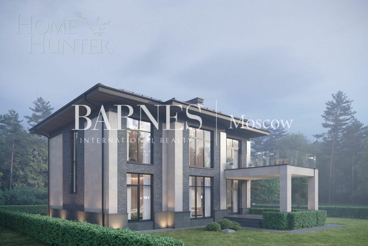 2-этажный коттедж 307 м² без отделки