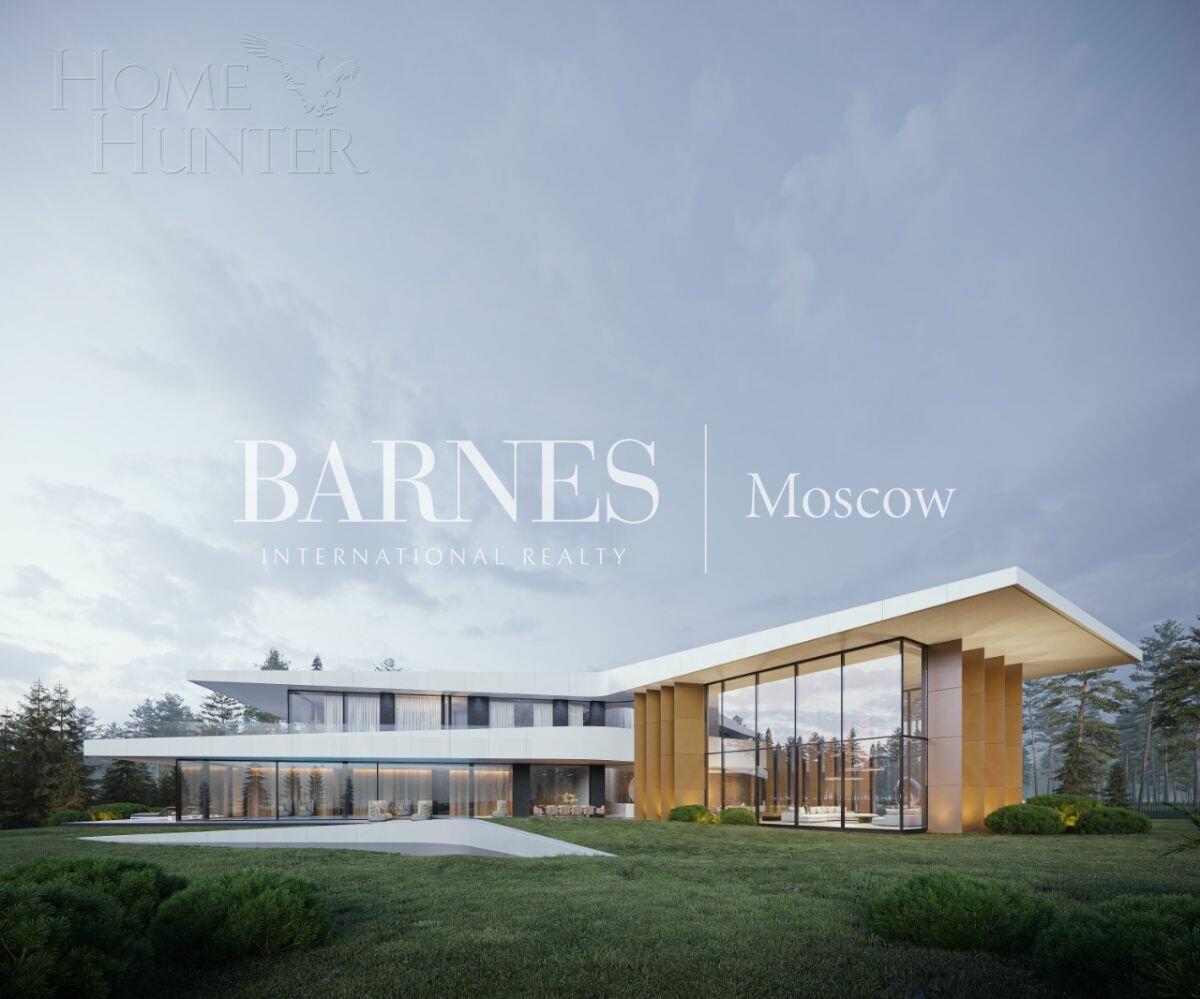 2-этажный коттедж 2 100 м² без отделки