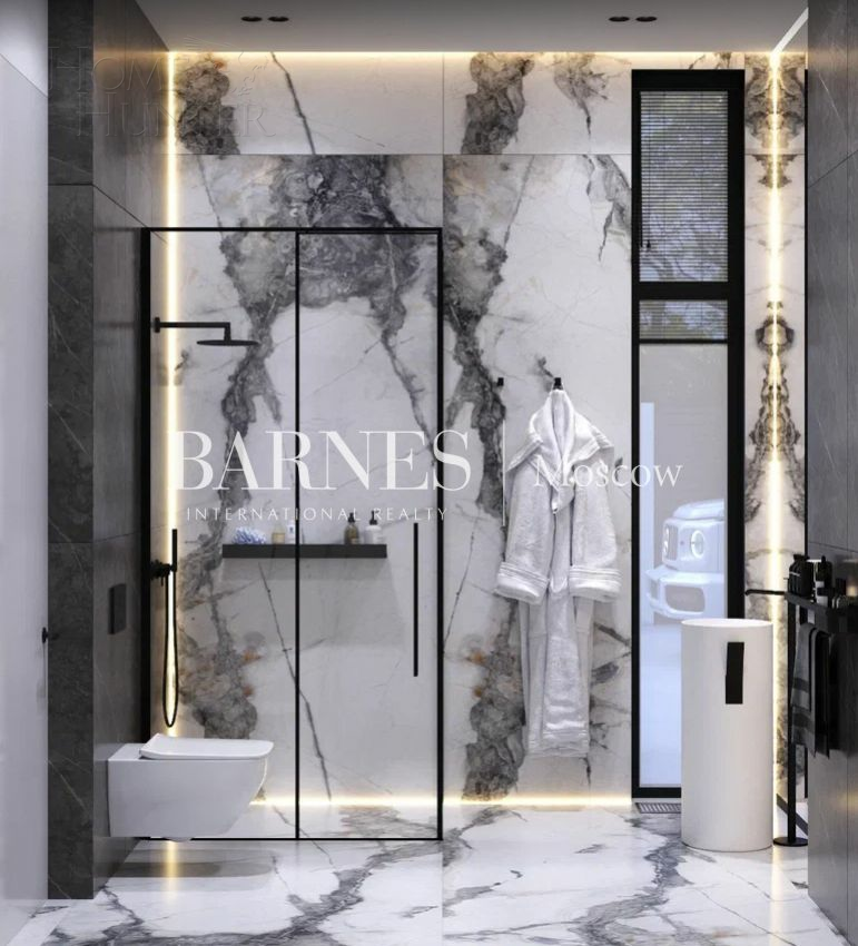 2-этажный коттедж 340 м² с отделкой