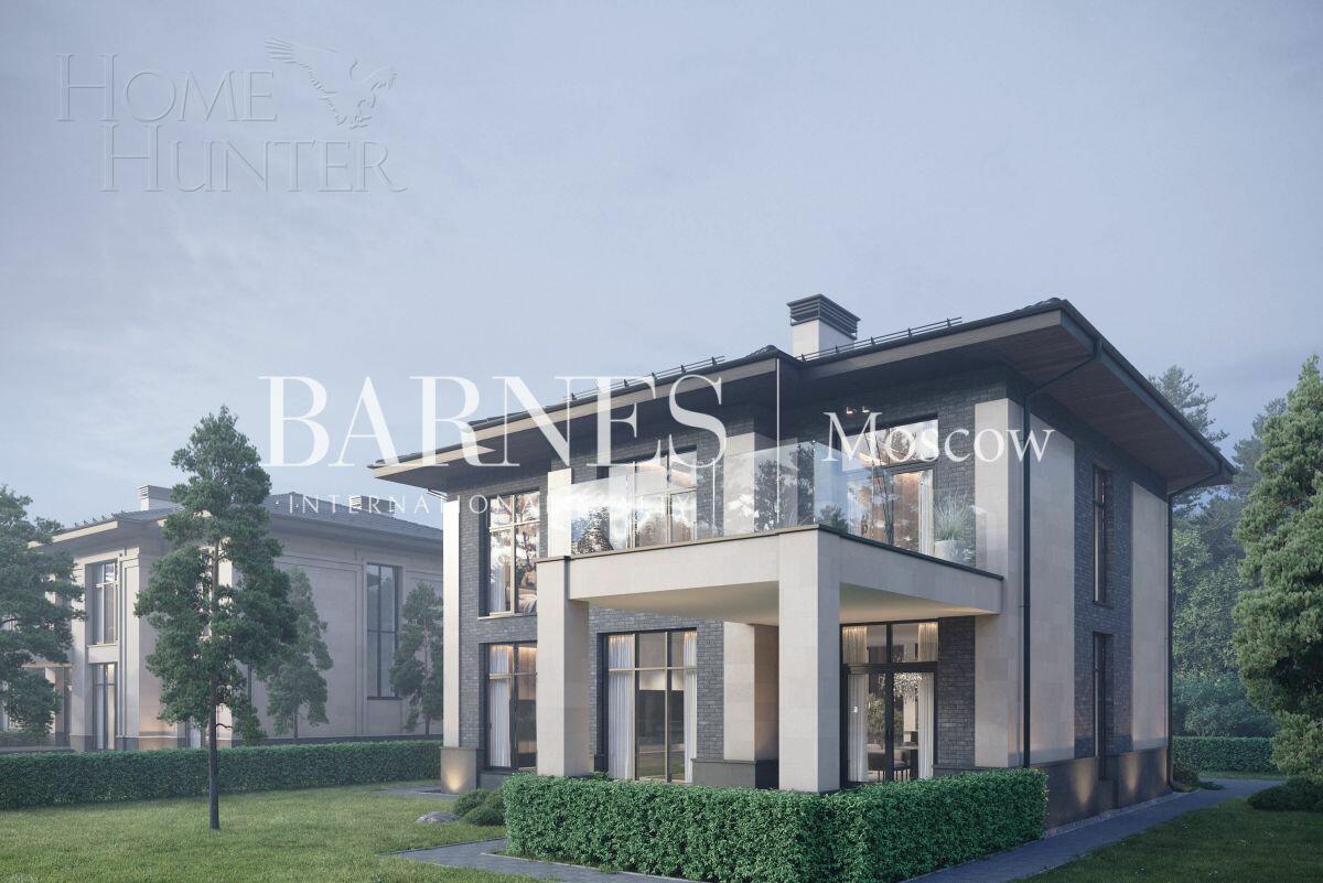 2-этажный коттедж 307 м² без отделки