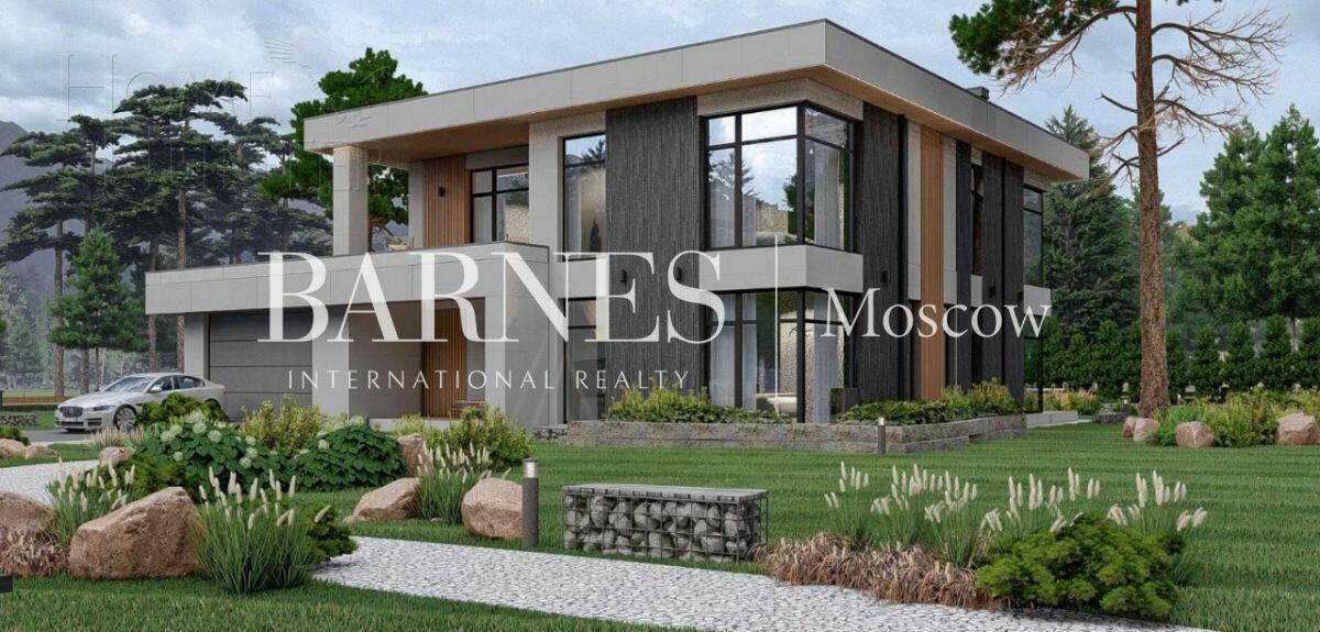 2-этажный коттедж 580 м² без отделки