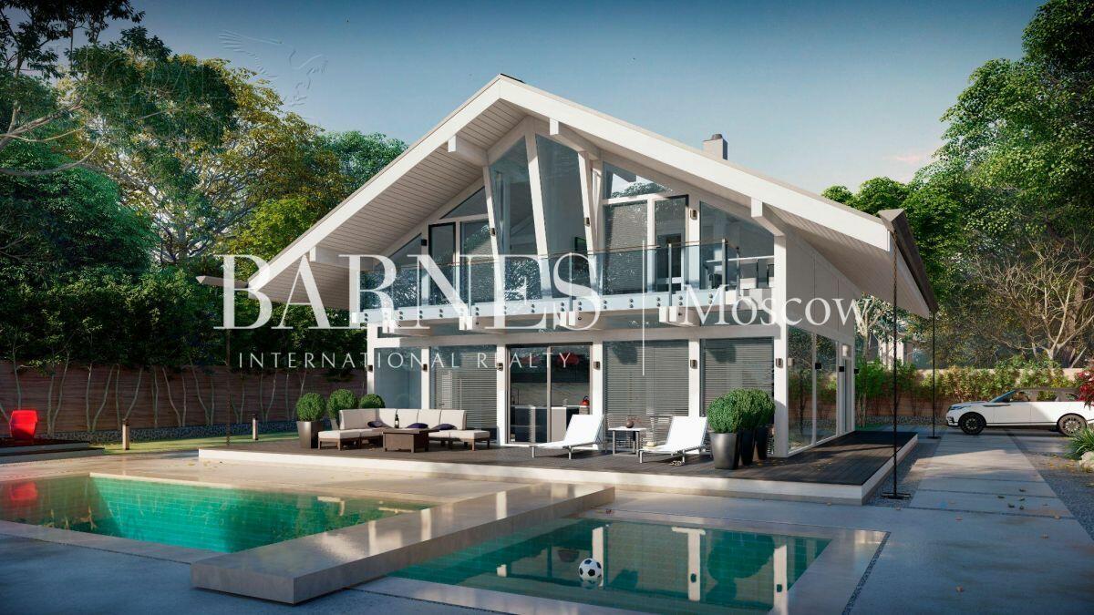 2-этажный коттедж 261 м² с отделкой