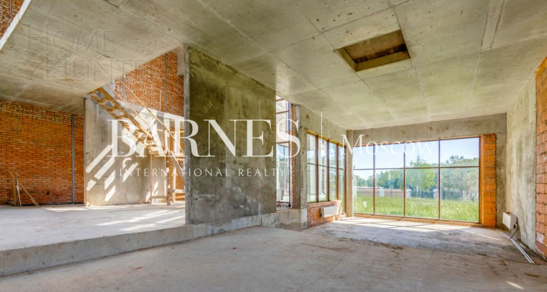 2-этажный коттедж 1 167 м² без отделки