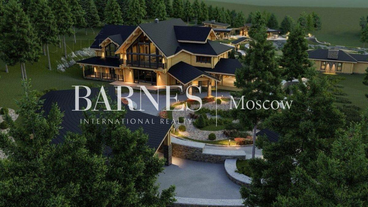 2-этажный коттедж 726 м² с отделкой